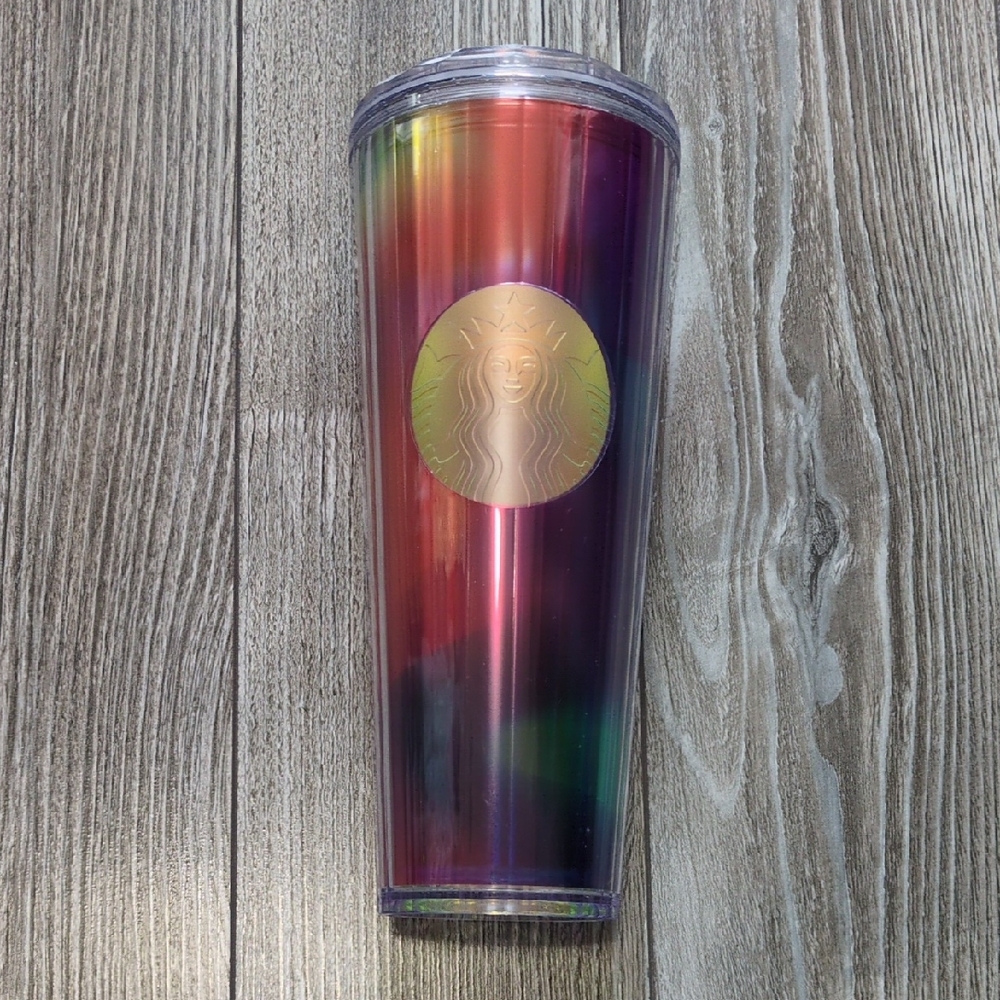 Starbucks 2021 Summer Rainbow Kaleidoscope Venti 24oz Tumbler